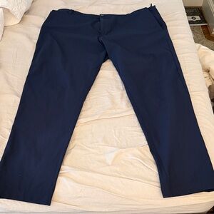Lululemon Athletica Men's Navy Blue Commission Pants 36x30